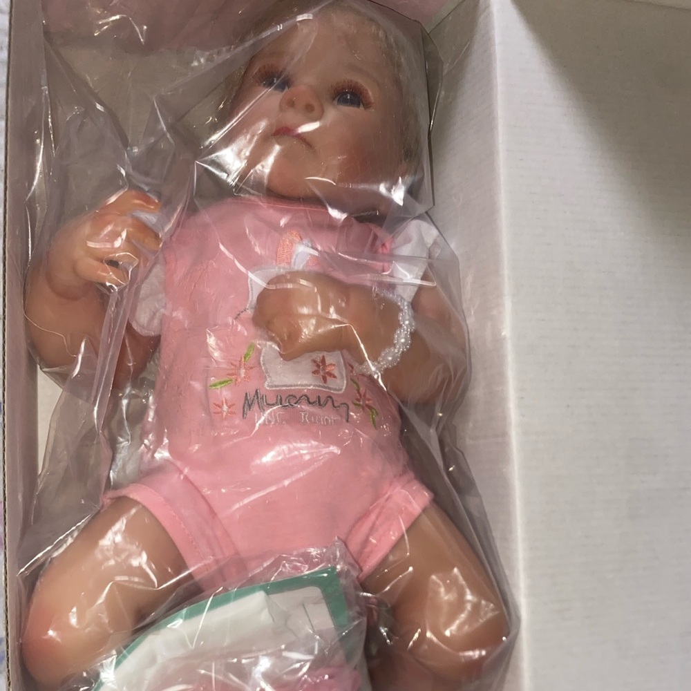 Silicone reborn doll  brand new with tags